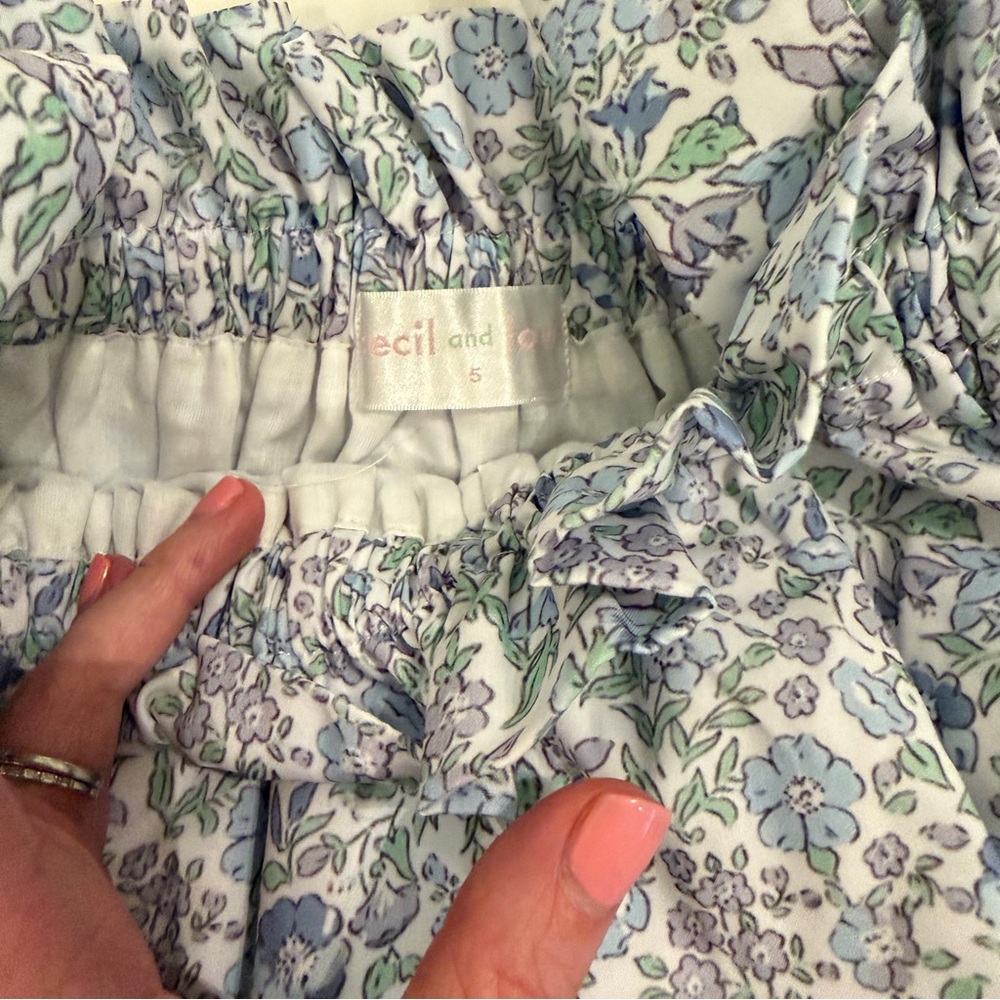 Floral Kids Matching Set - Picture 2 of 5